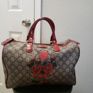 PLEASE DO NOT BUY Gucci heart Tatoo boston bag
